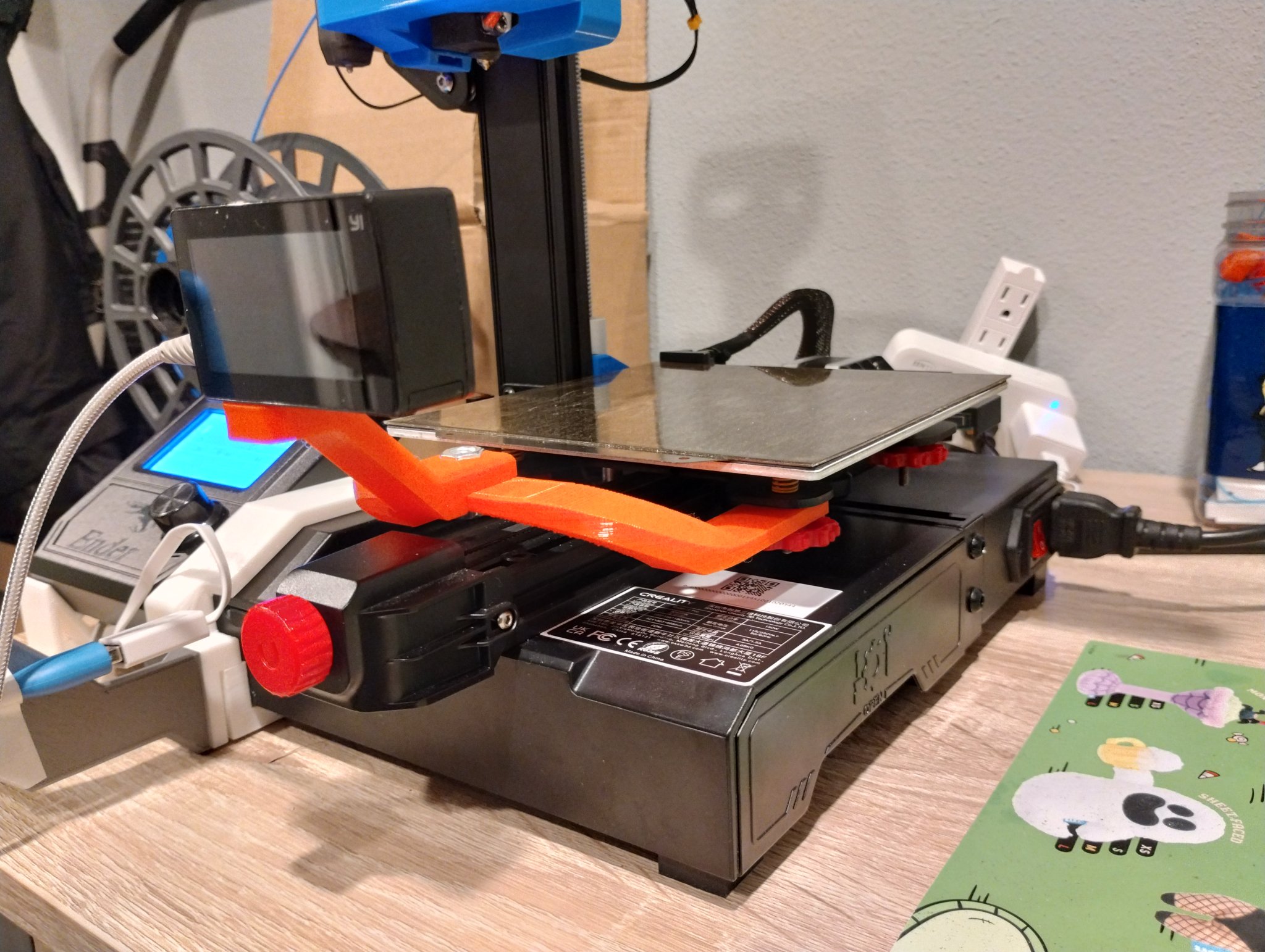 Tay cầm trước và giá đỡ camera cho Ender 2 Pro