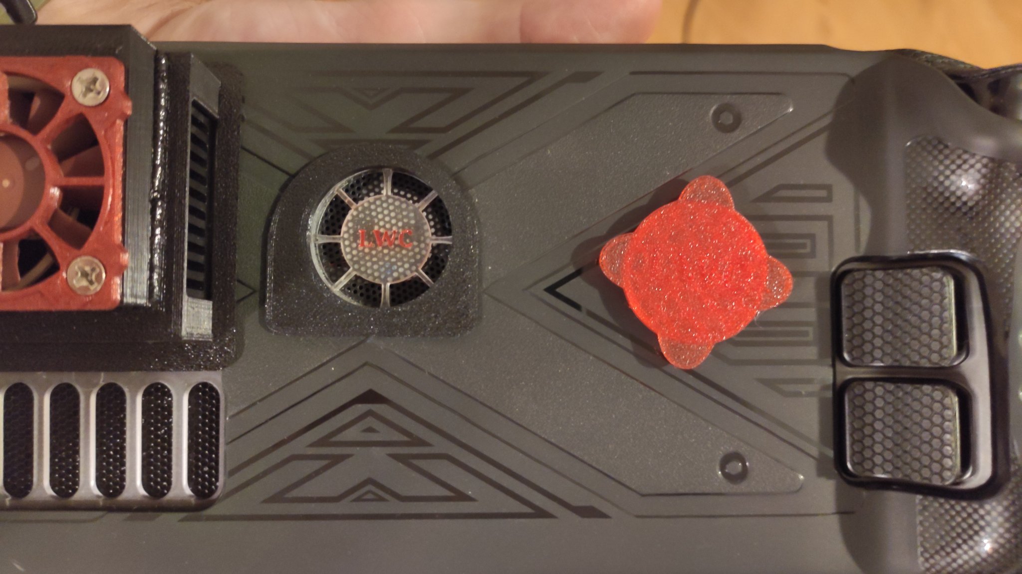 Vỏ TPU cho Steam Deck với ống dẫn khí vào trực tiếp