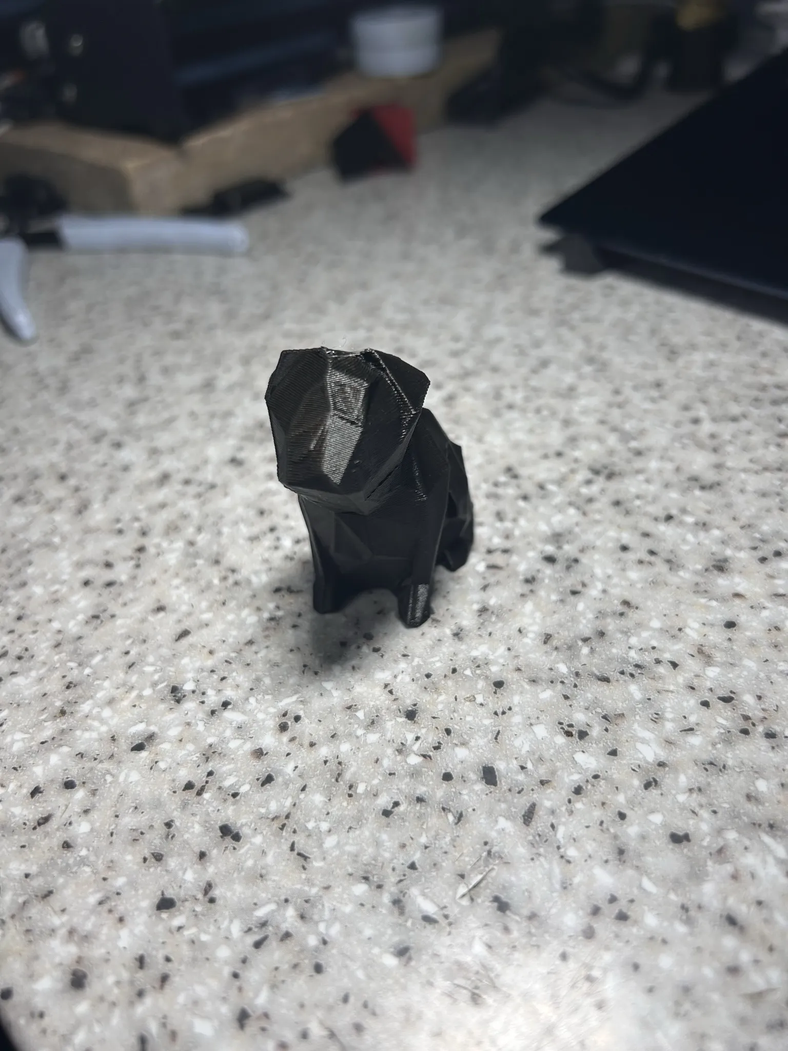 Chú chó pug Buddy phong cách Low Poly của Josef Prusa