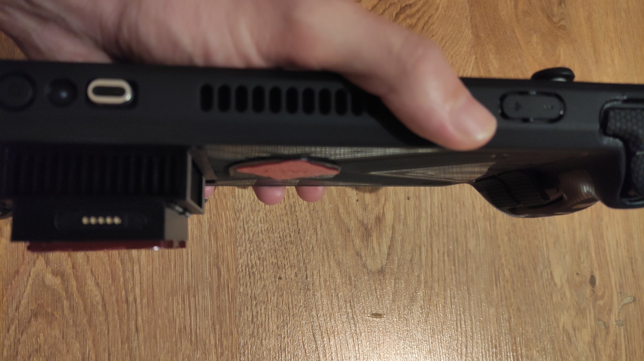 Vỏ TPU cho Steam Deck với ống dẫn khí vào trực tiếp