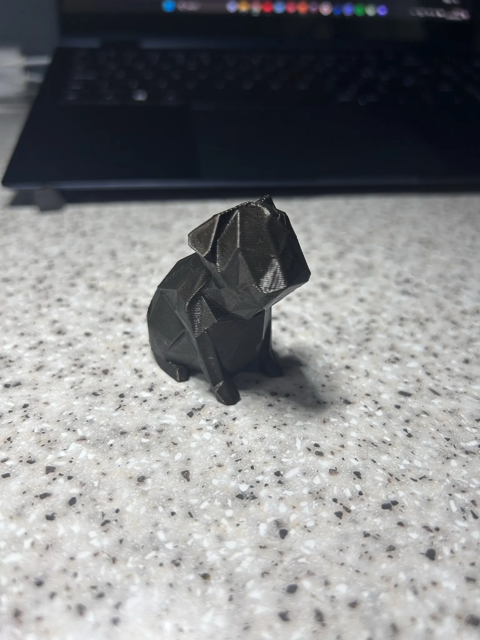 Chú chó pug Buddy phong cách Low Poly của Josef Prusa