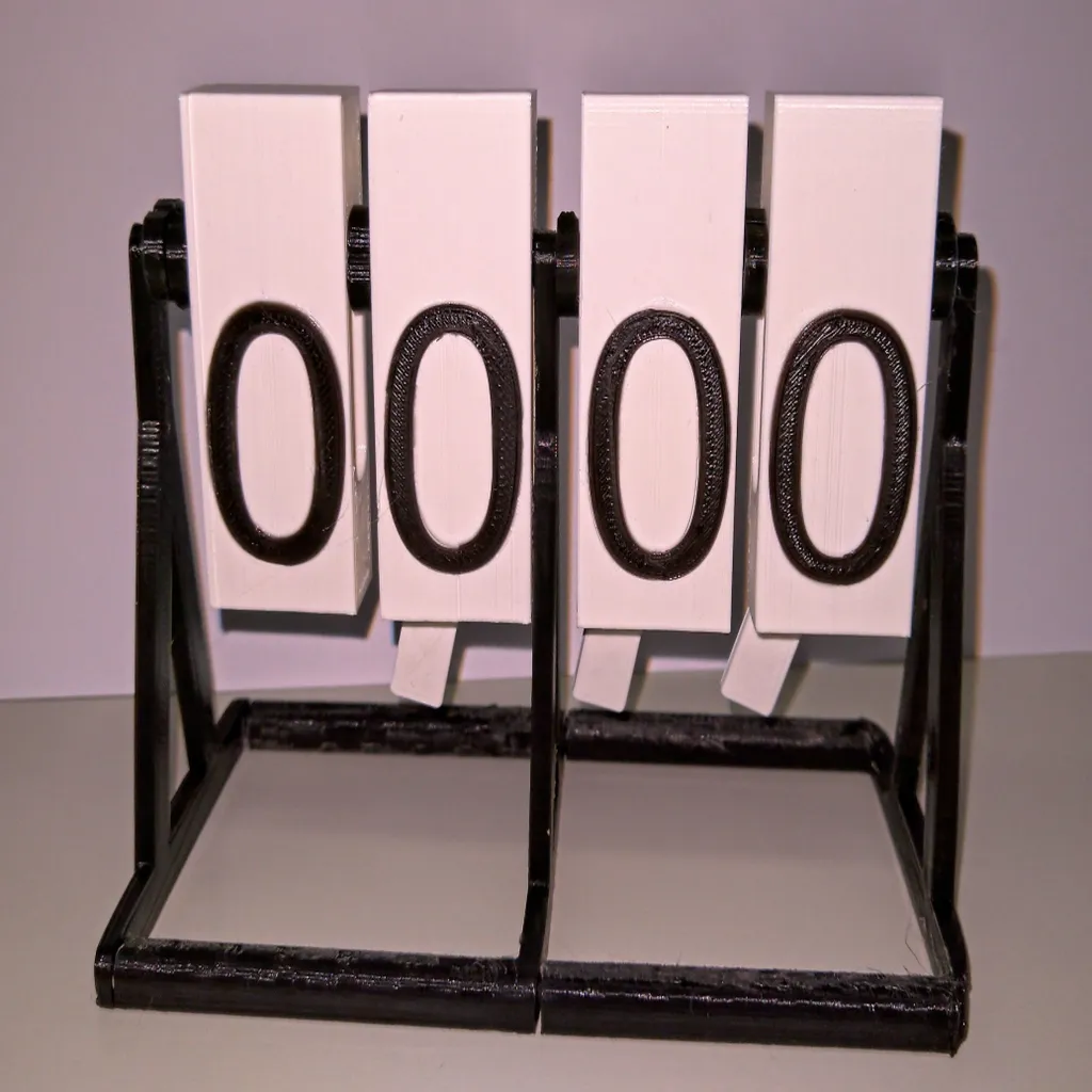 Bộ đếm nhị phân in 3D với thiết kế độc đáo