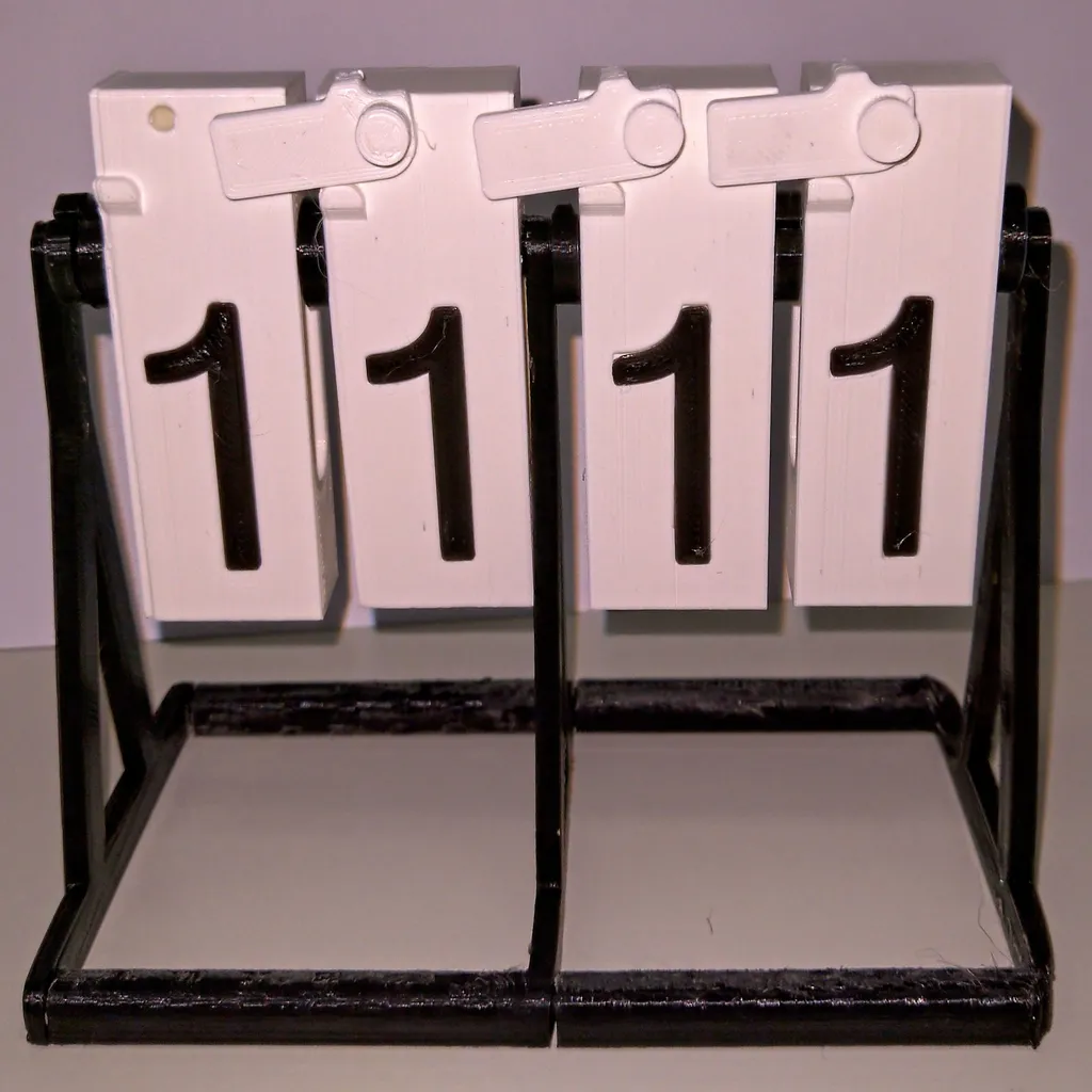 Bộ đếm nhị phân in 3D với thiết kế độc đáo