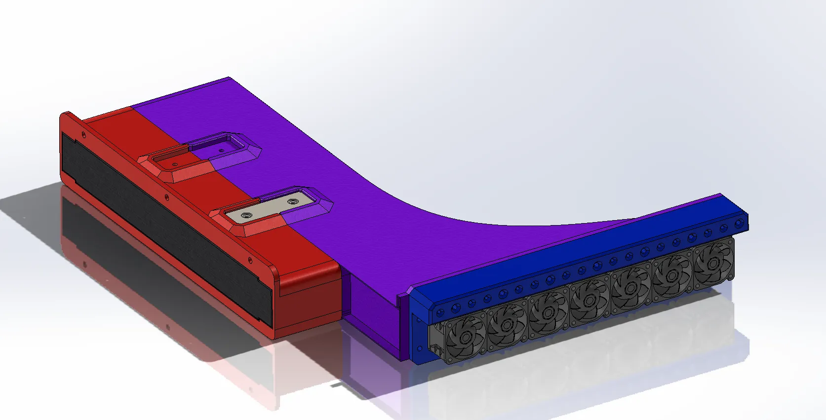 Bộ tản nhiệt Alphacool NexXxos Hepta cho máy in định dạng lớn