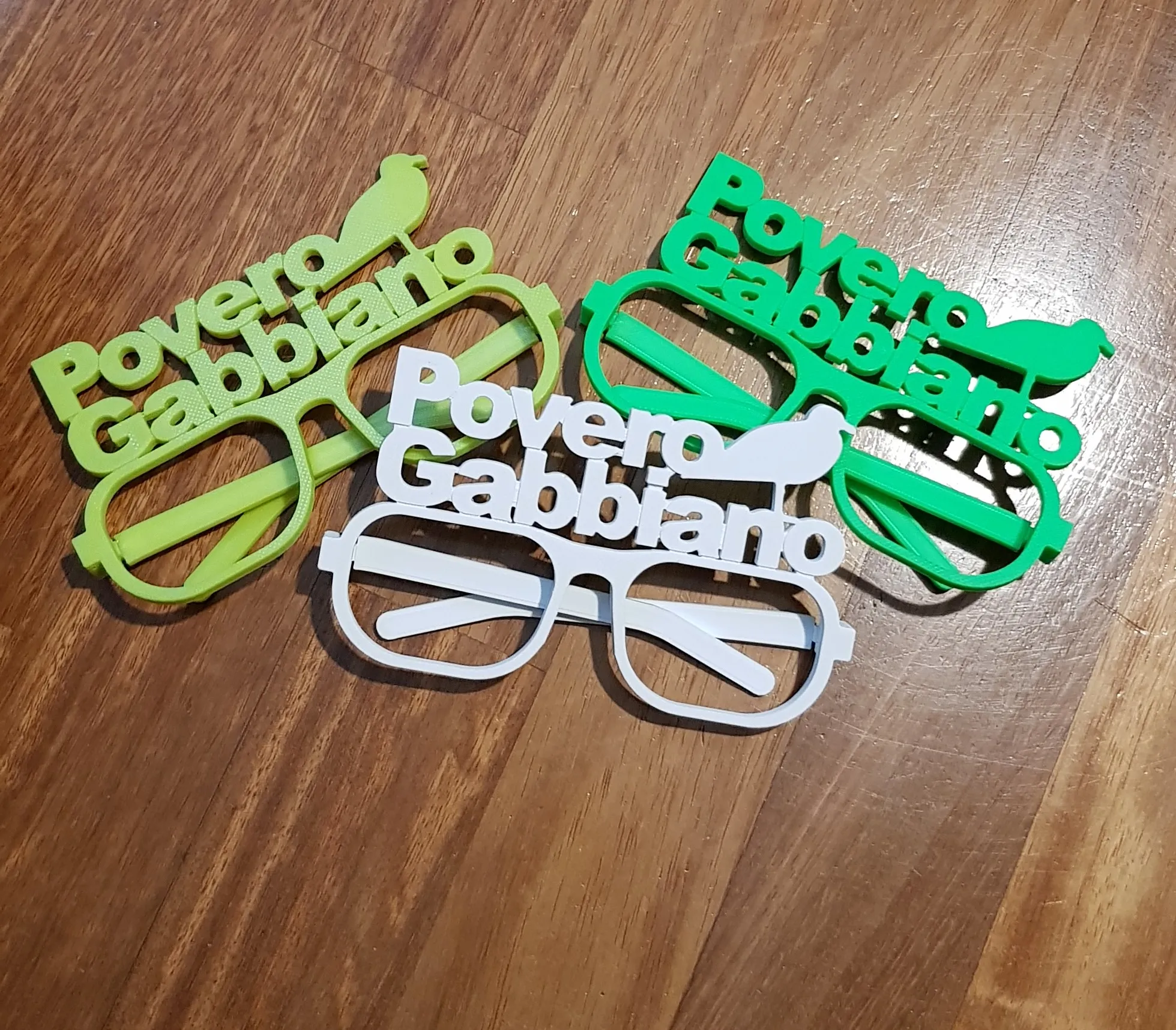 Kính Gabbiano Occhiali cho tiệc tùng và disco