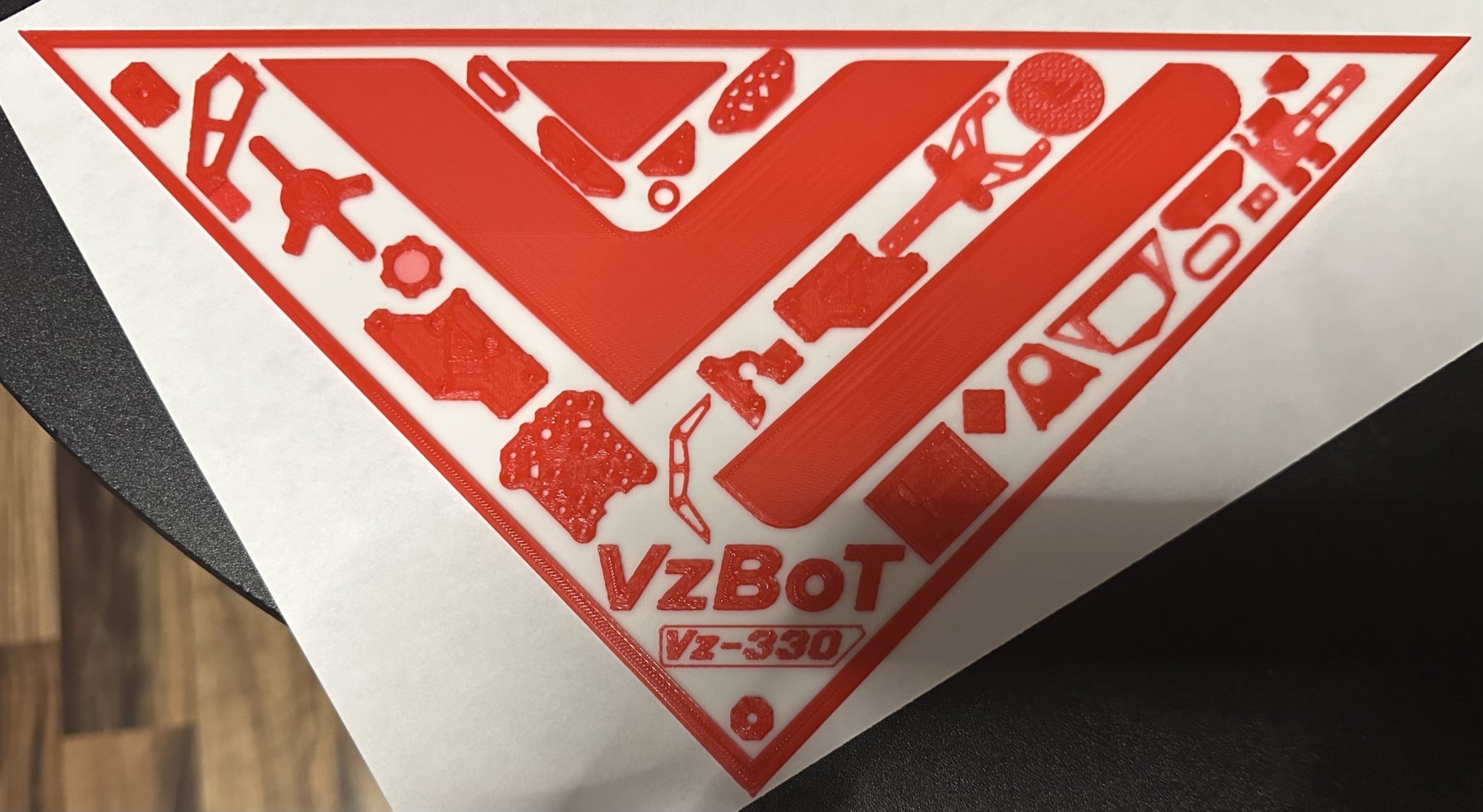 Biểu tượng Vzbot độc đáo cho máy in 3D