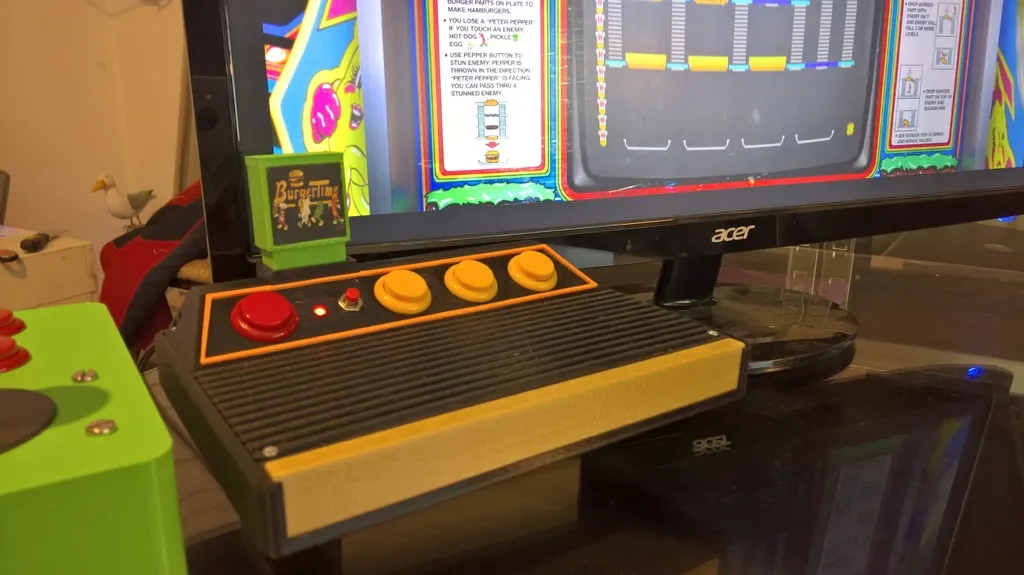 Bảng điều khiển trò chơi retro cho Atari 2600