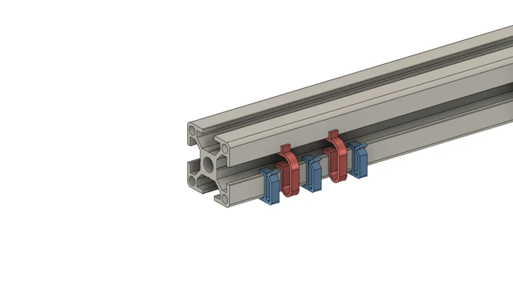 Clip giữ cáp cho profil 30x30