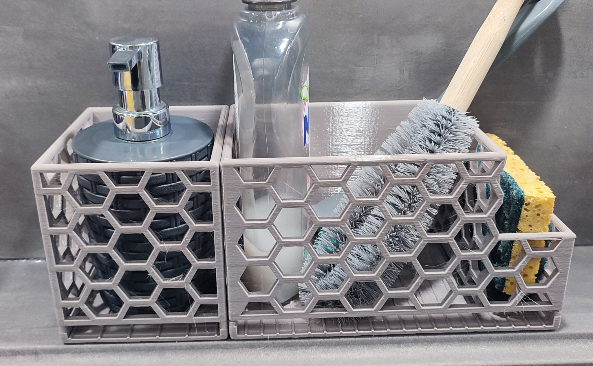 Giá để chén bát và tổ chức bếp tiện lợi