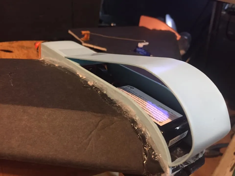 Bộ phận nguồn FT Mini Arrow với đế bụng và giá đỡ động cơ