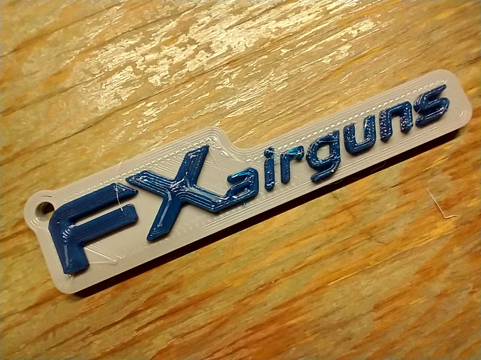 Móc khóa FX Airguns thiết kế từ logo thương hiệu