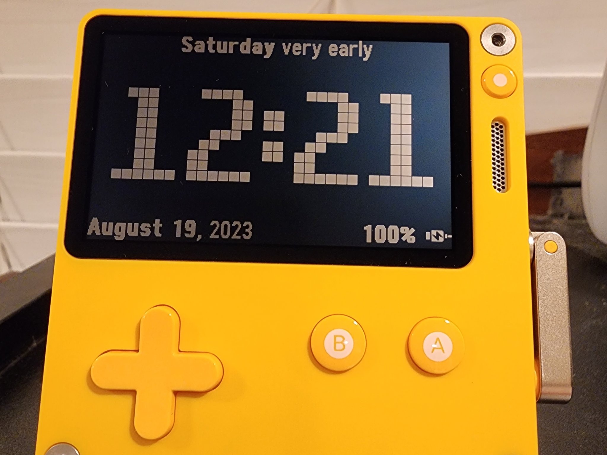 Giá đỡ sạc từ tính cho Playdate với nam châm 6x3mm