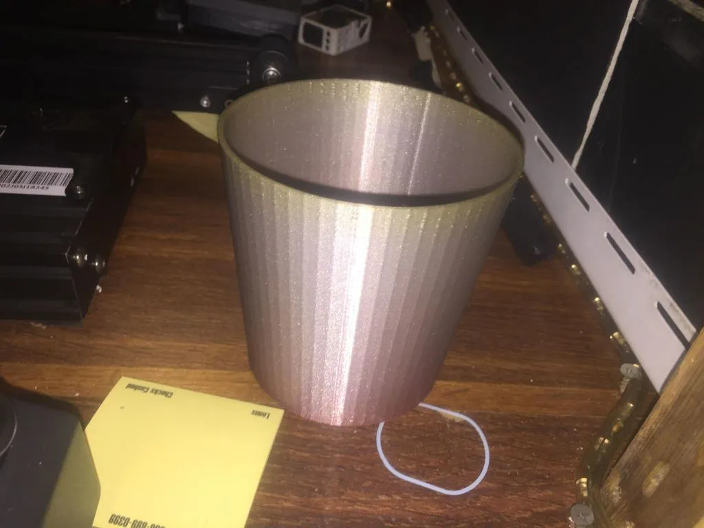 Thùng rác nhỏ cao 100mm - 150mm cho máy in 3D