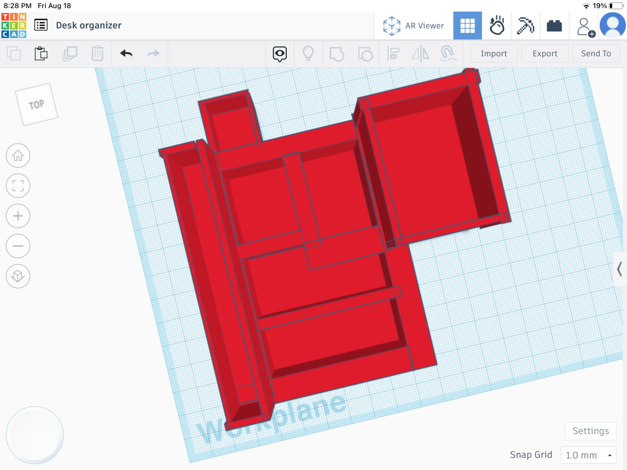 Giá đỡ bút và đồ dùng văn phòng tiện lợi