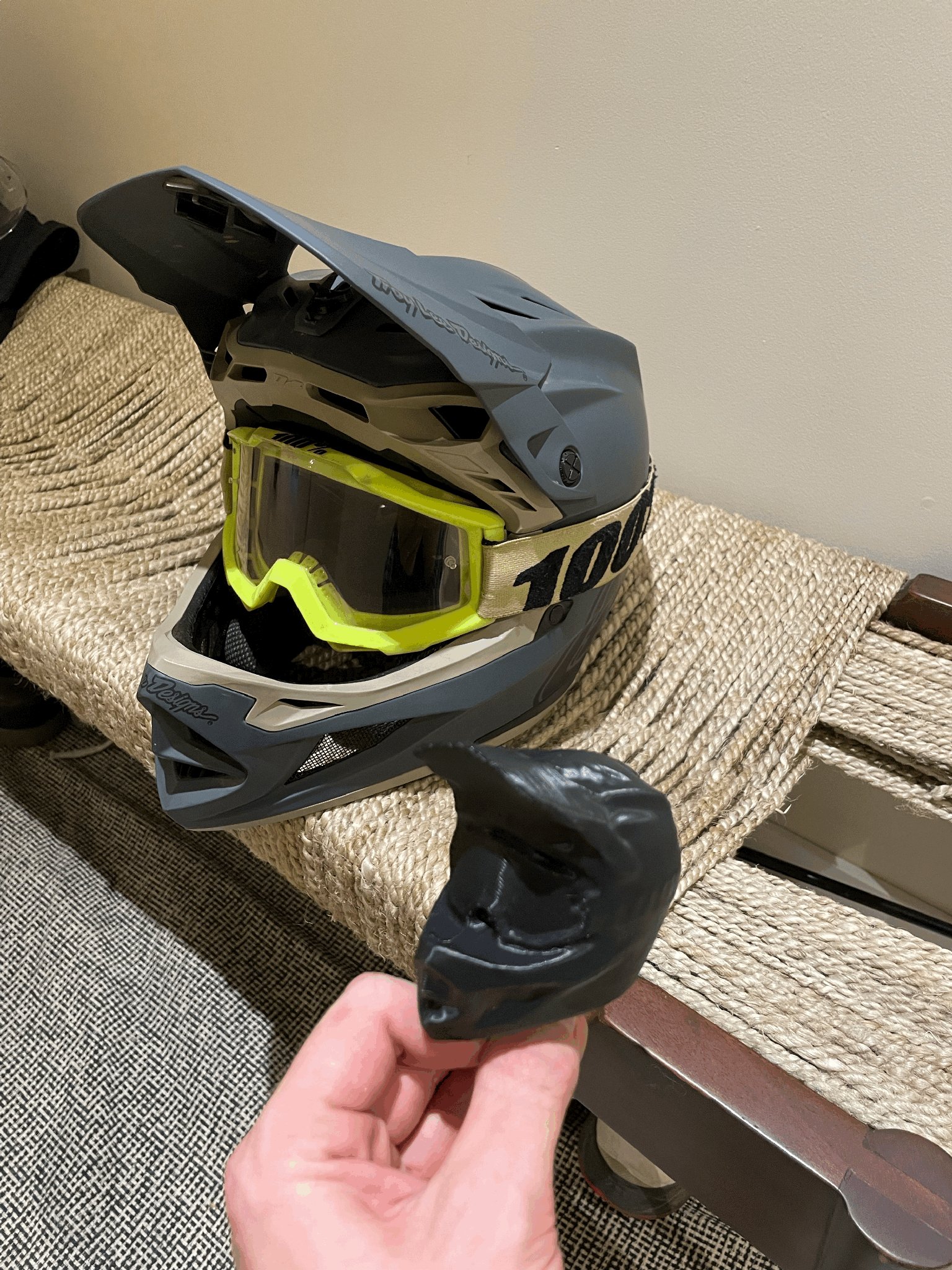 Mũ Bảo Hiểm TLD D4 Full Face Dành Cho Xe Địa Hình