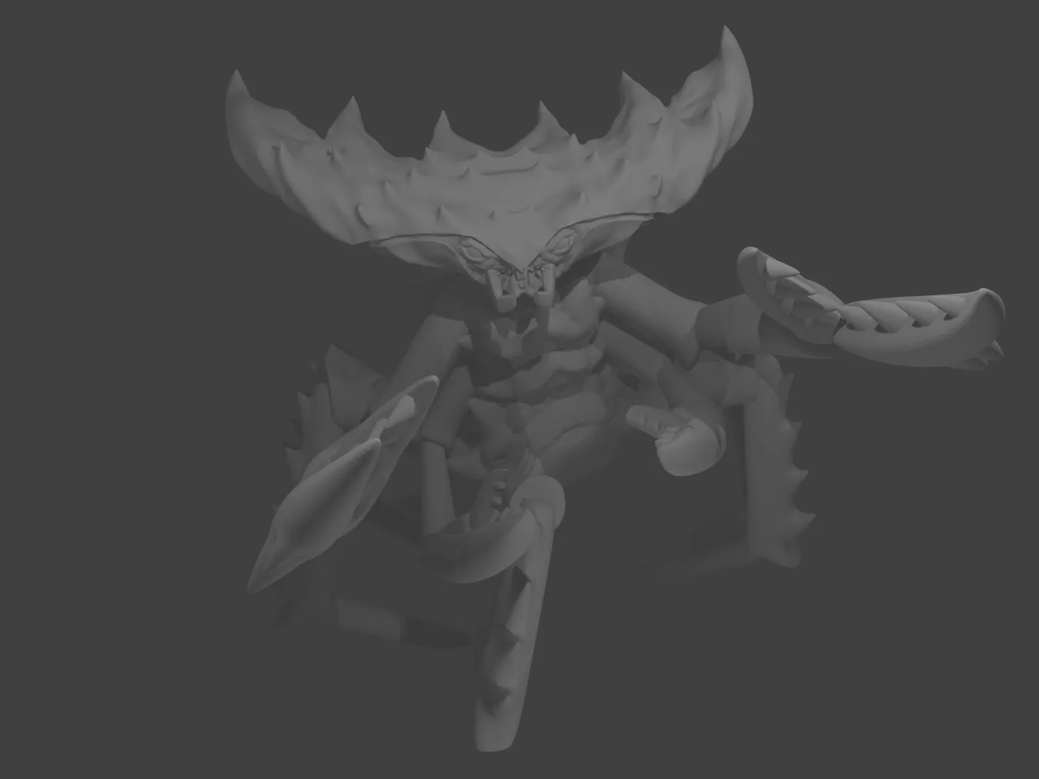 Mô hình nhân vật Boss Frosthaven: Kẻ tìm kiếm vực thẳm