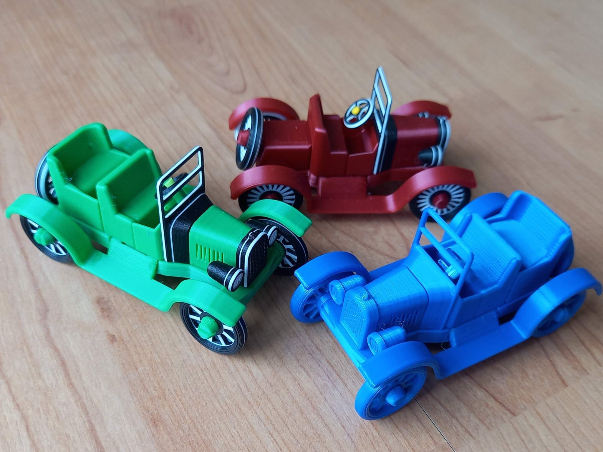 Mô hình ô tô Ford T v2 bằng vật liệu PLA