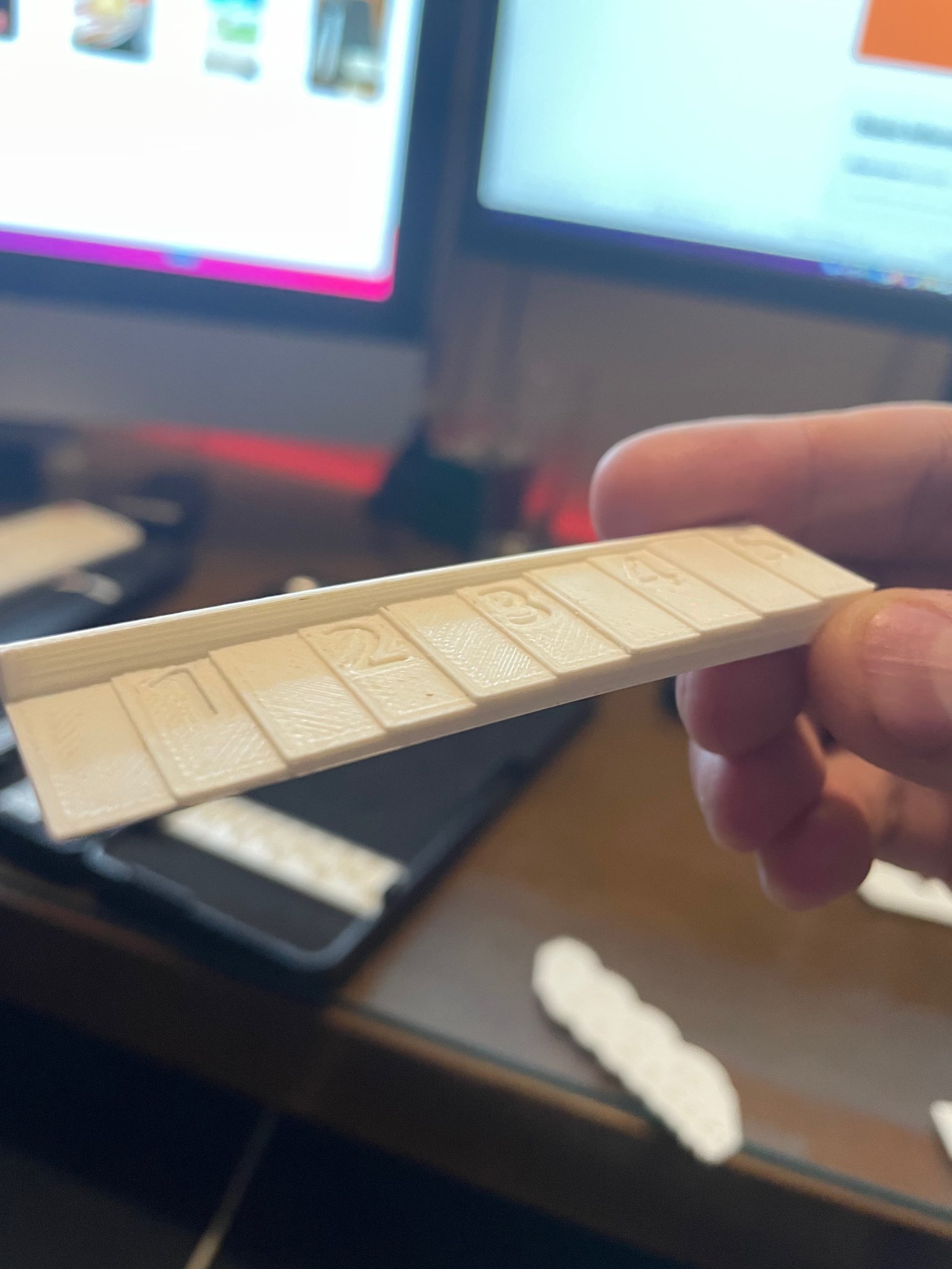 Thước đo thiết kế độ dày lớp và bề rộng tường 0.4 đế...