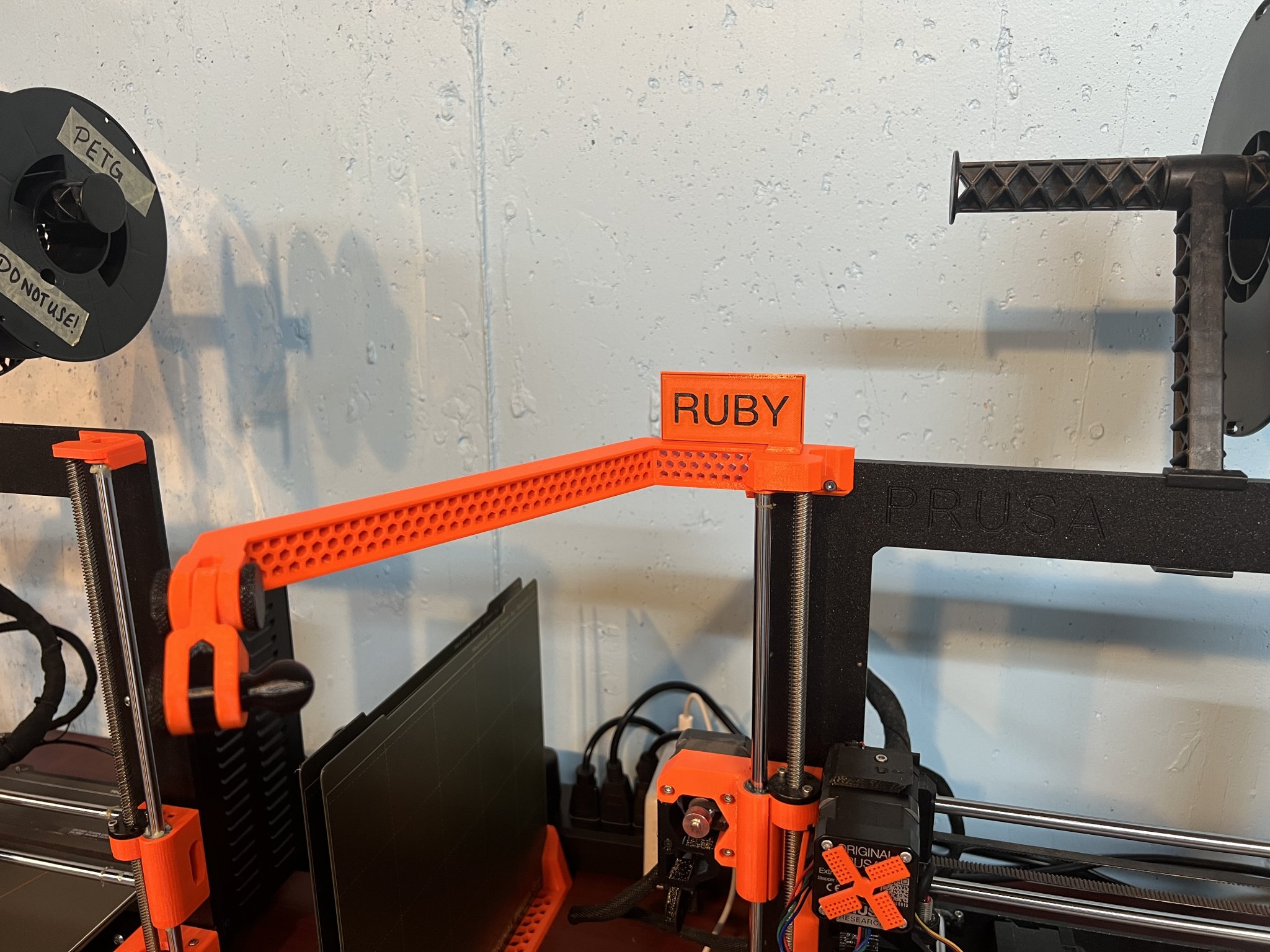 Thẻ tên tùy chỉnh cho máy in Prusa MK3