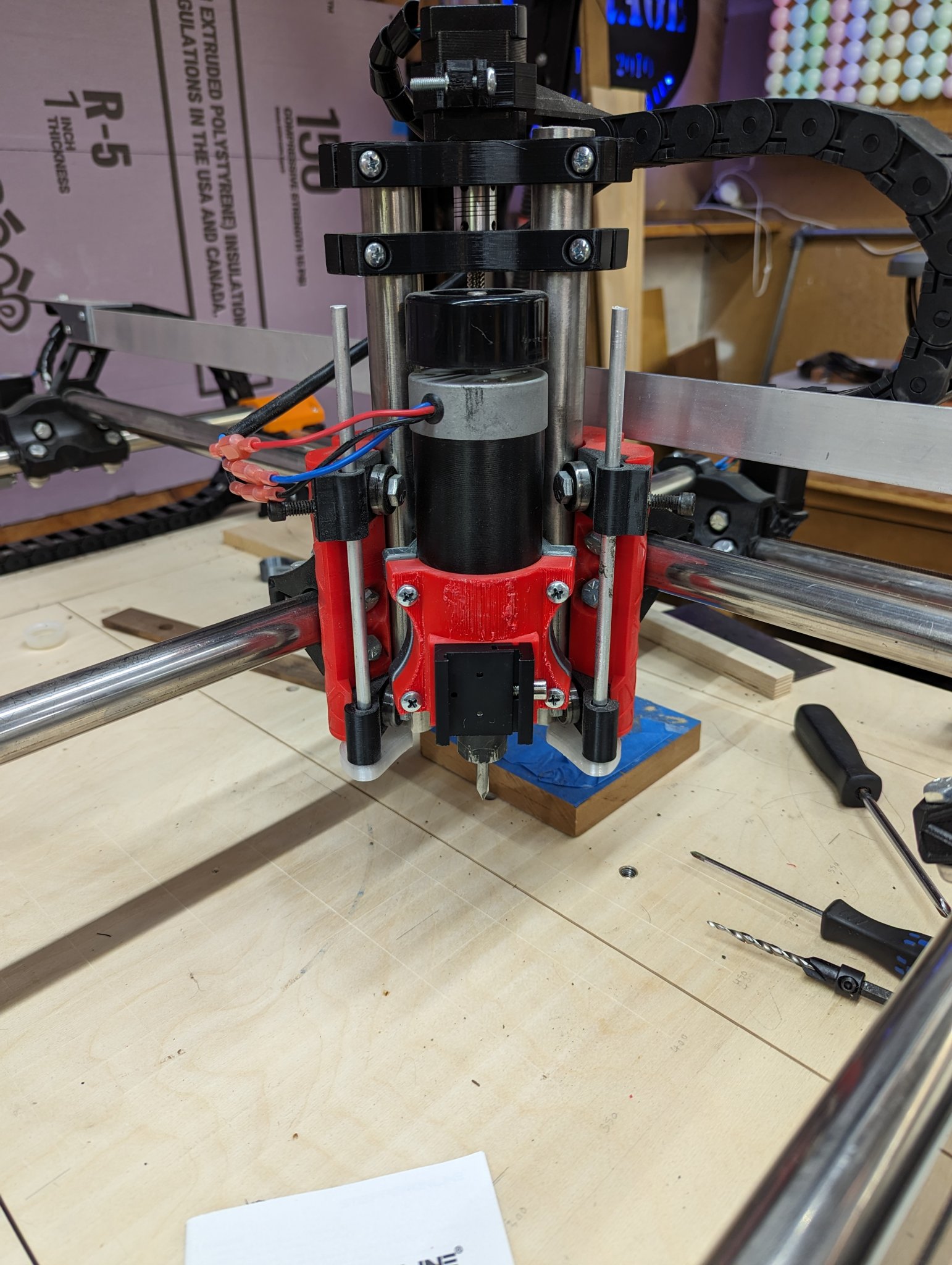 Giá đỡ laser Neje cho trục chính 55mm MPCNC Primo