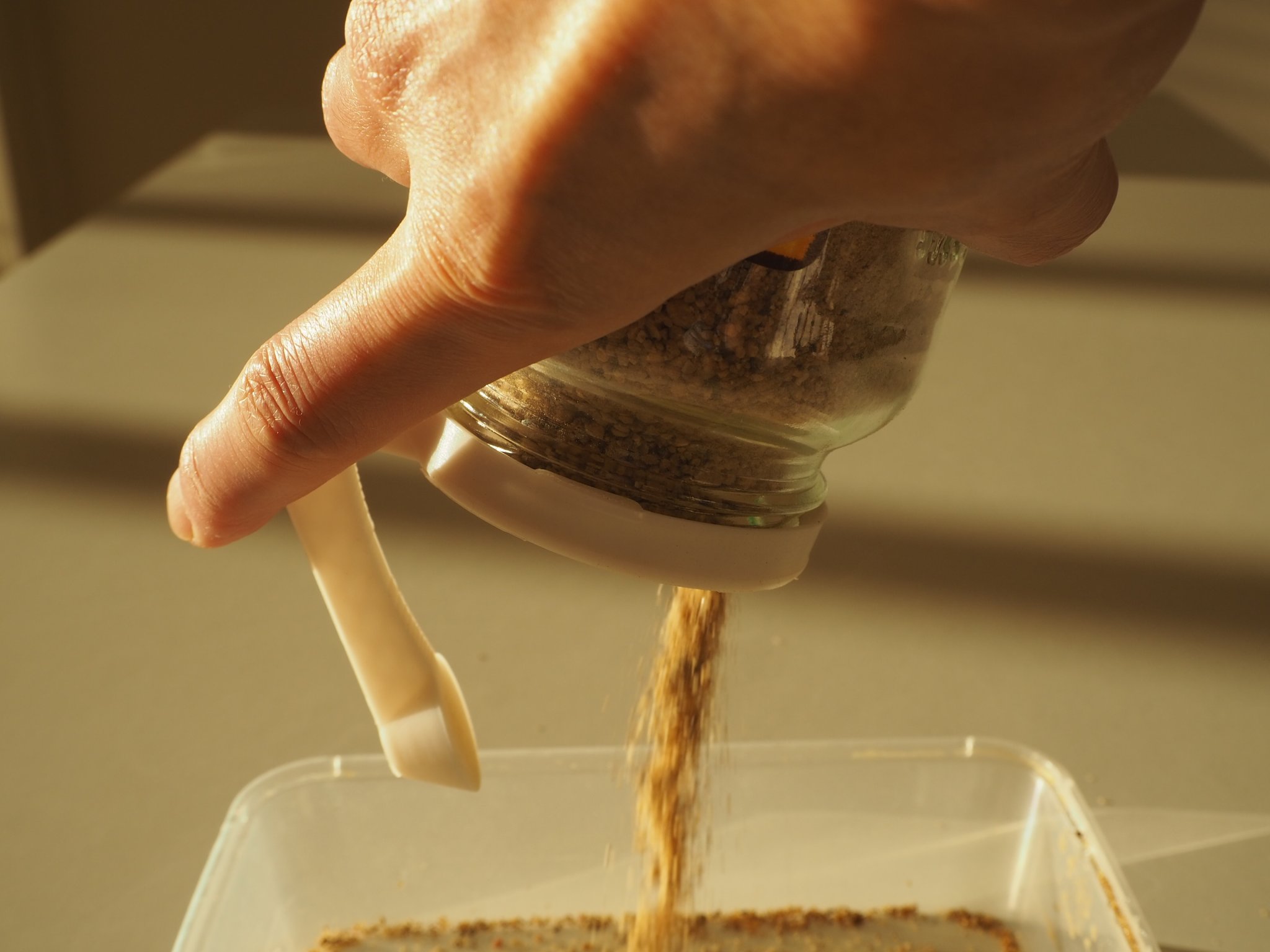 Bình đựng gia vị đo chính xác một thìa cà phê Mk2