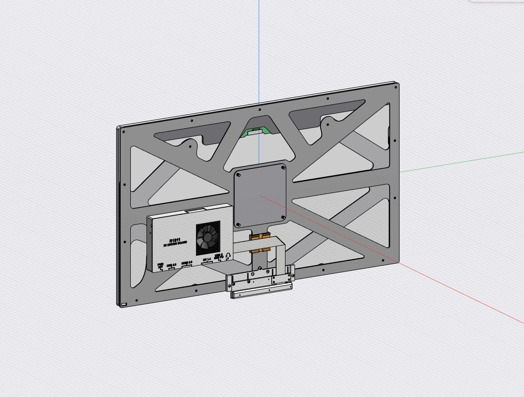 Màn hình 5K DIY với cổng HDMI và DisplayPort