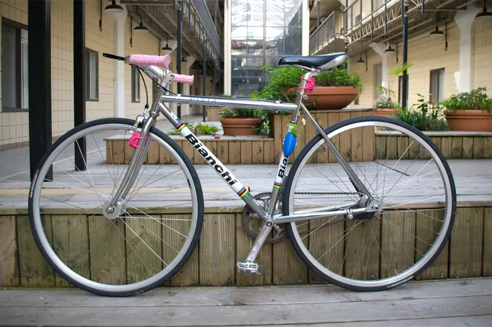 Chậu cây gắn xe đạp cho cuộc phiêu lưu