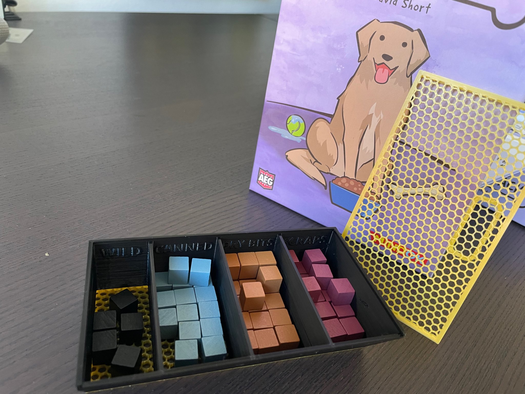 Tổ chức thức ăn cho chó trong trò chơi Dog Lover