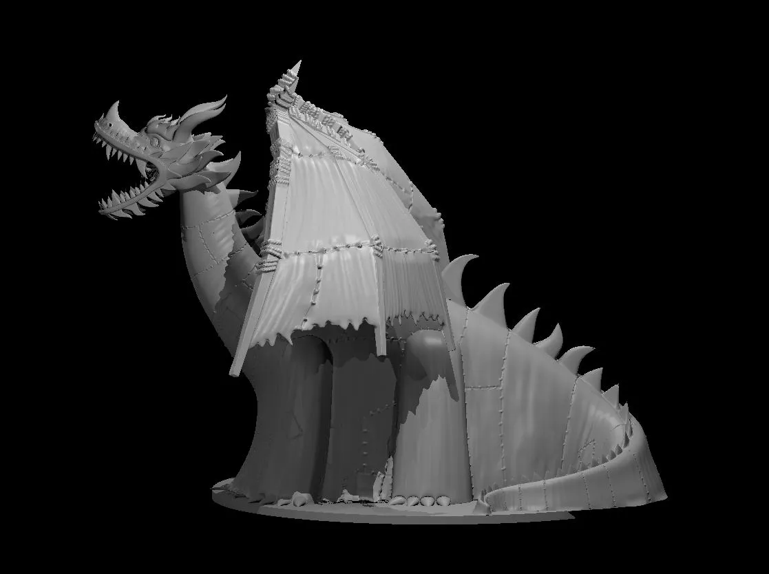 Kobolds bị rồng giả nuốt chửng