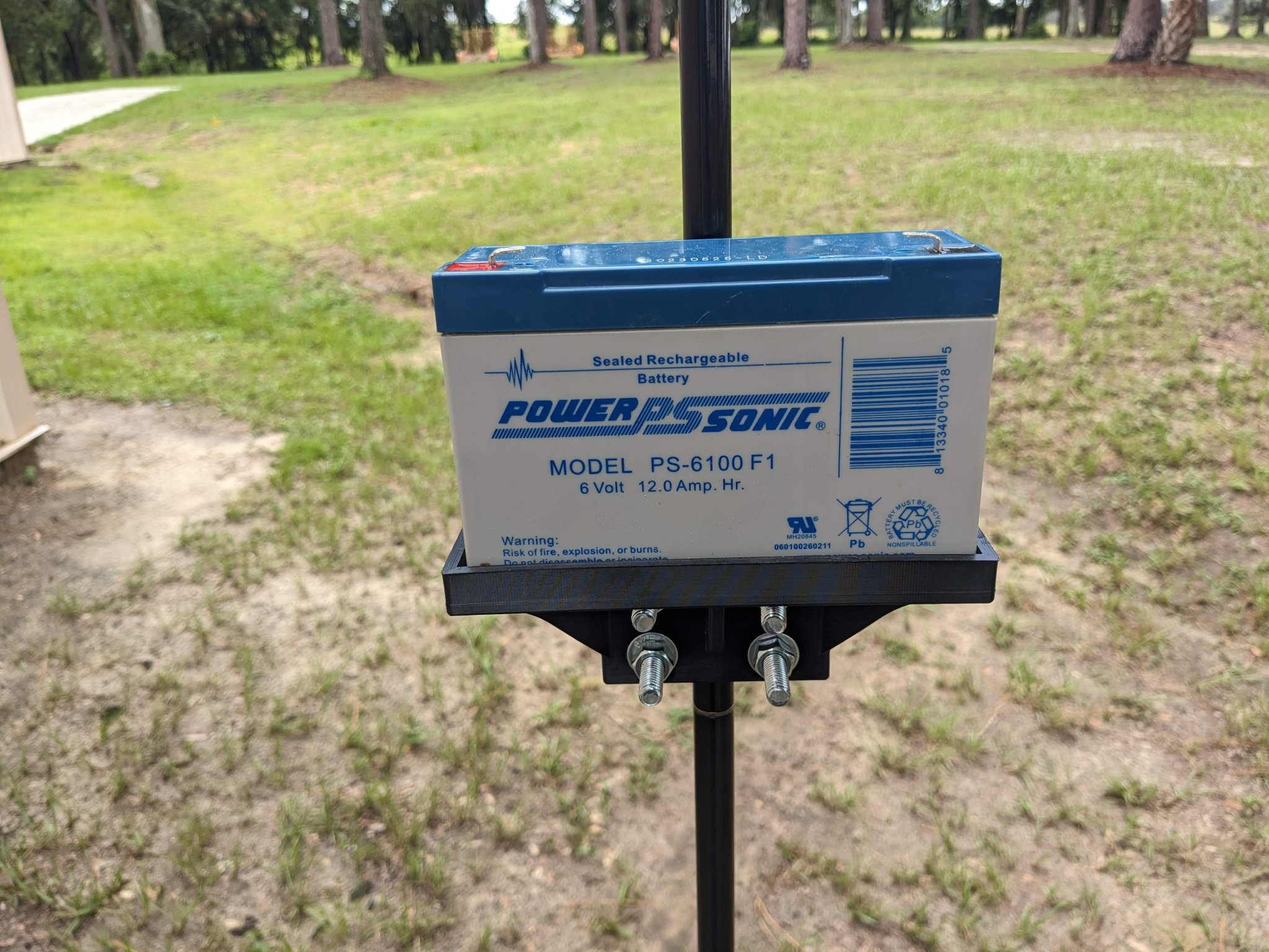 Giá đỡ pin 6V cho bẫy muỗi