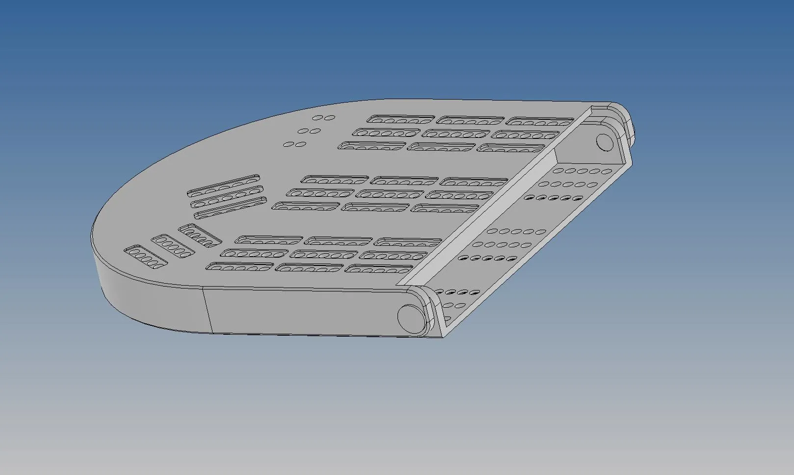 Bàn chơi Cribbage gập cho 3 người chơi