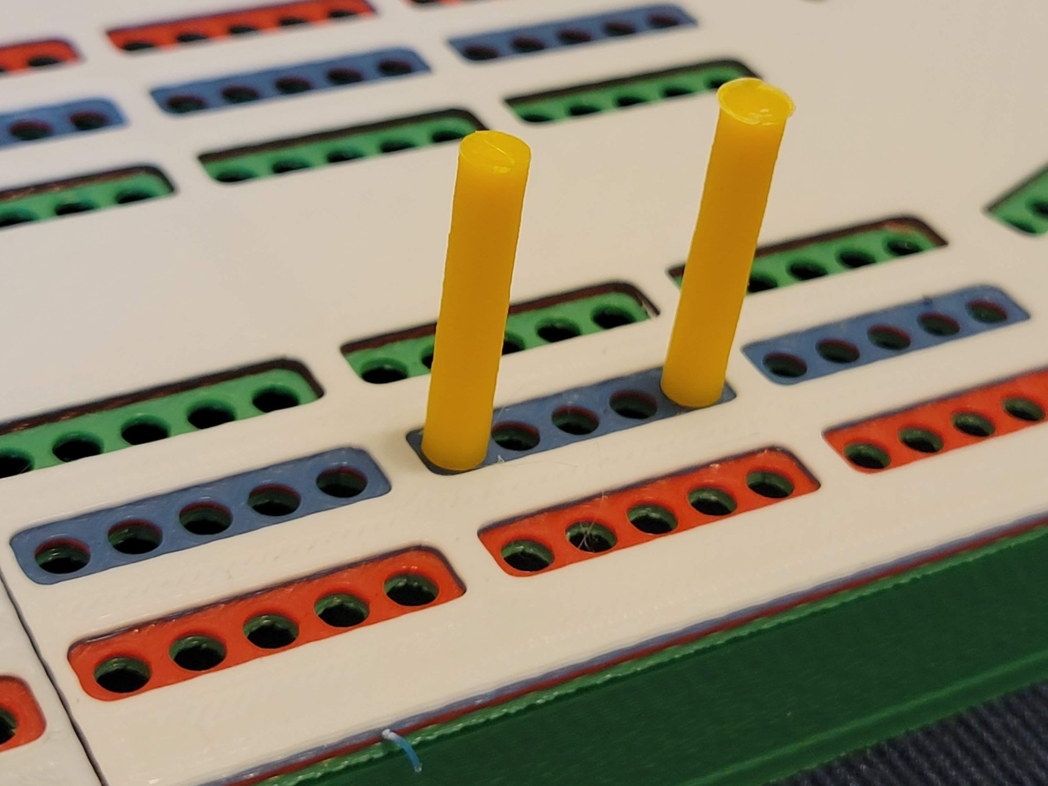 Bàn chơi Cribbage gập cho 3 người chơi