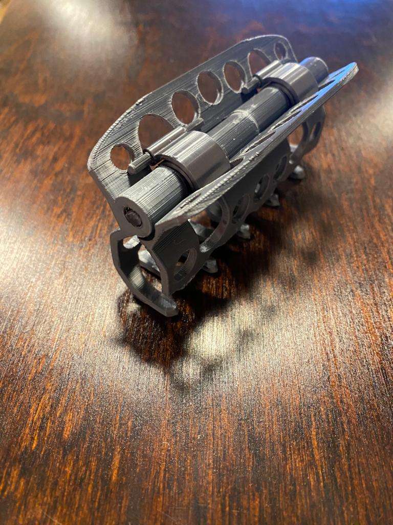 Kẹp tóc in 3D với lò xo từ PLA