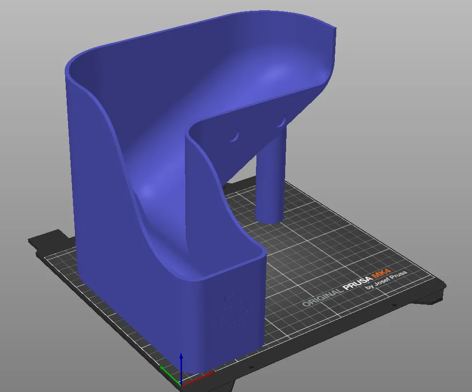 Ống thải phân Bambu Labs X1 Carbon nâng cao với nam châm