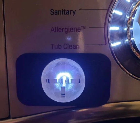 Khóa nguồn cho máy giặt cửa trước - Phiên bản 2