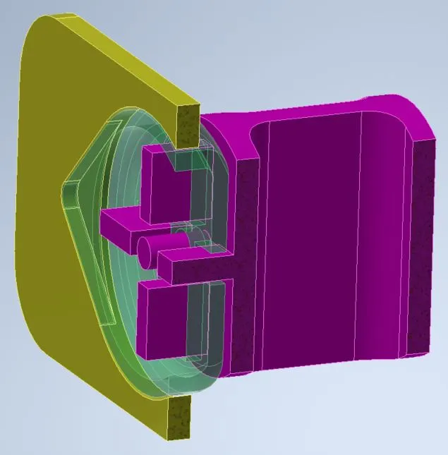 Khóa nguồn cho máy giặt cửa trước - Phiên bản 2