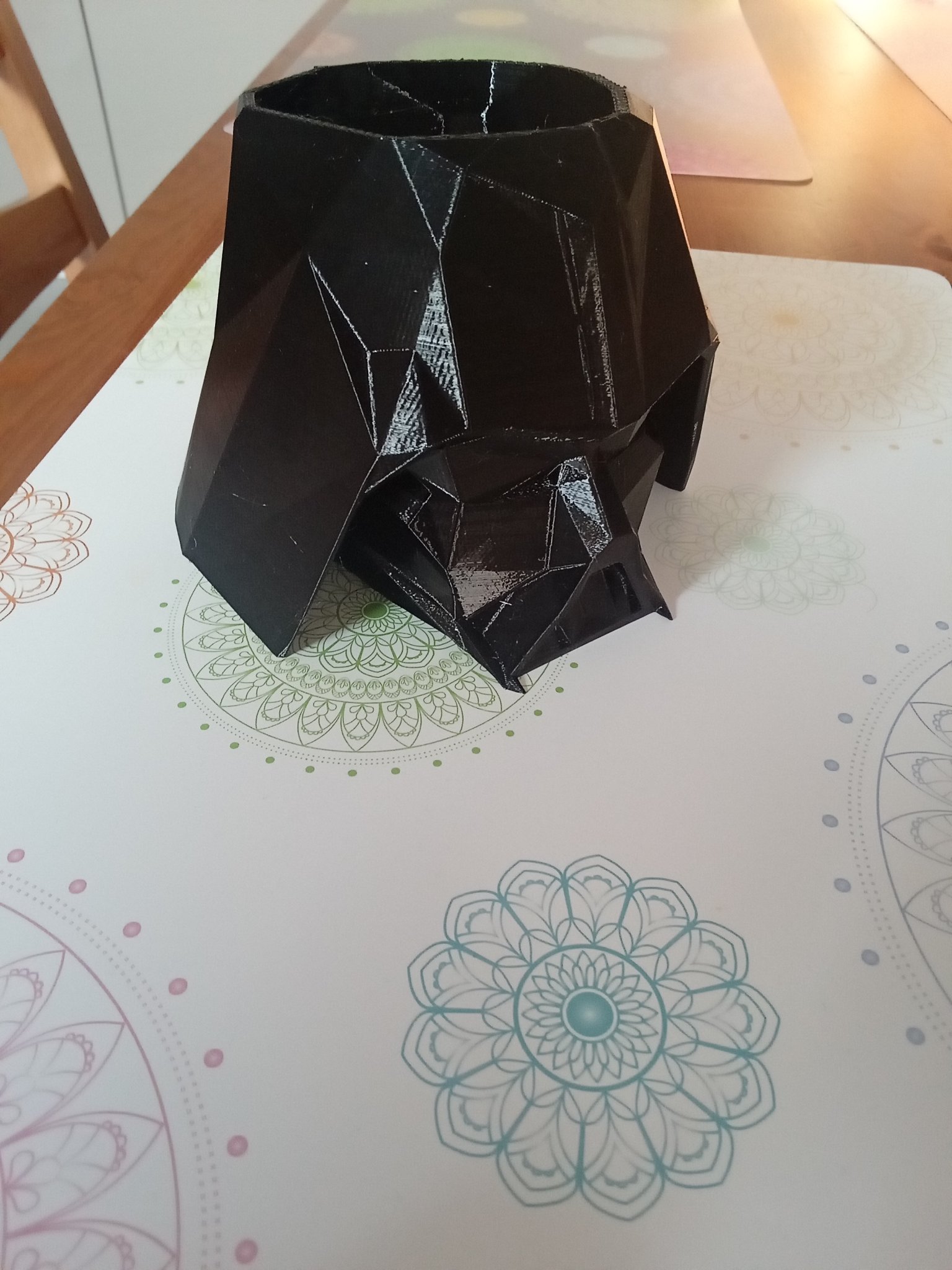 Biến tấu nhân vật Dart Wader phong cách low poly