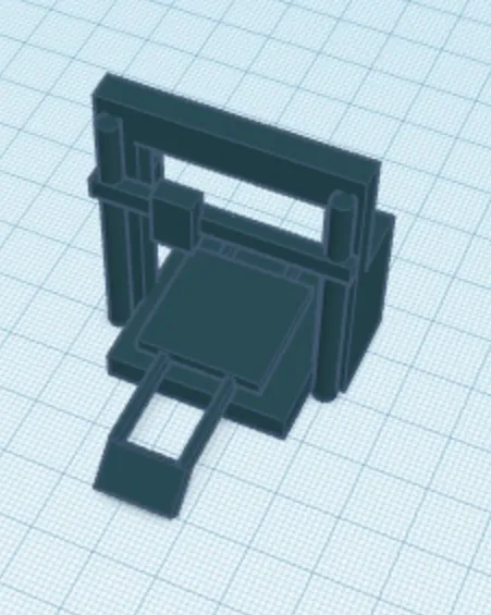 Máy in 3D low poly cho mô hình tabletop