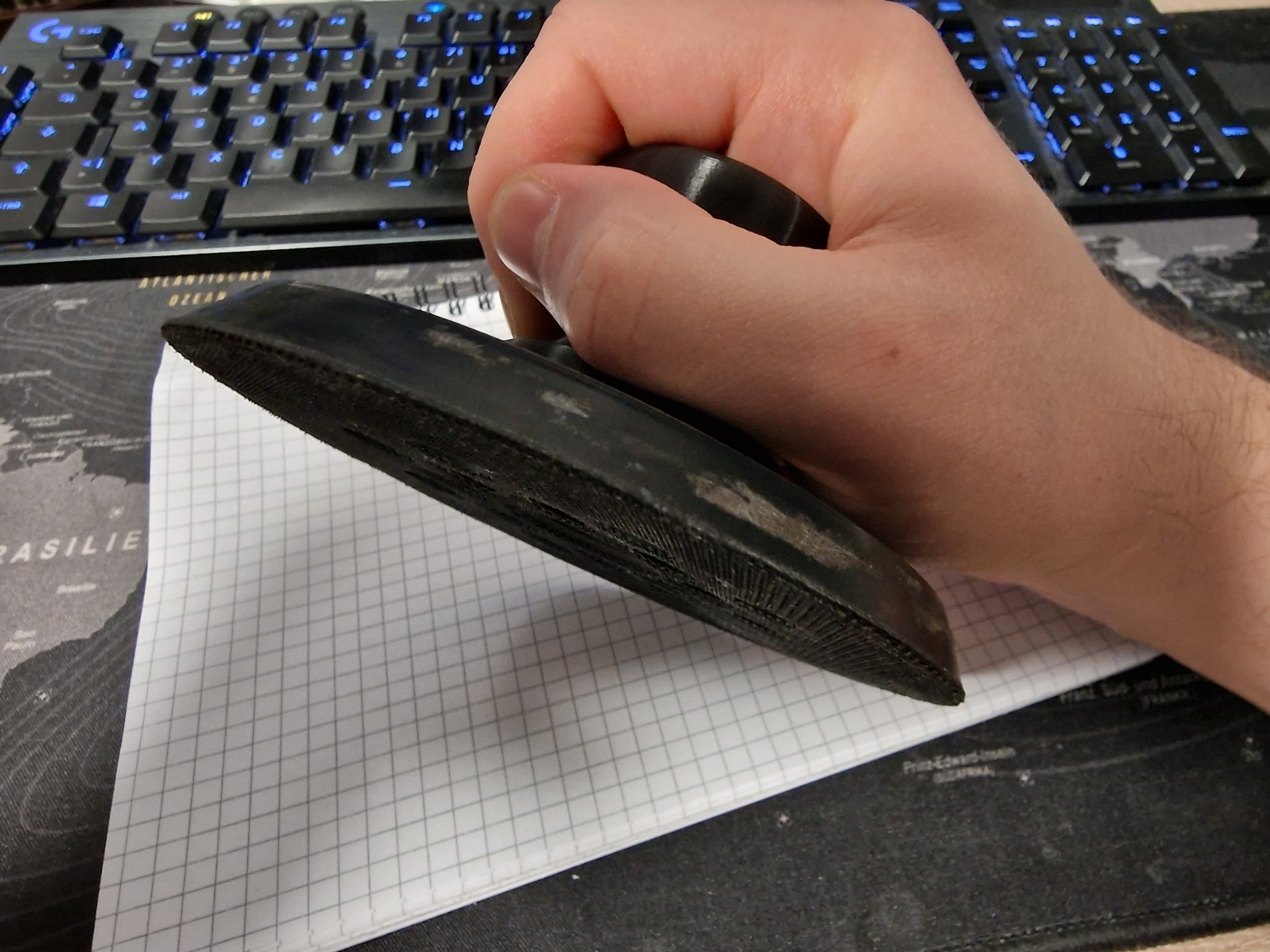 Tay cầm cho đế đánh bóng Bosch 125mm