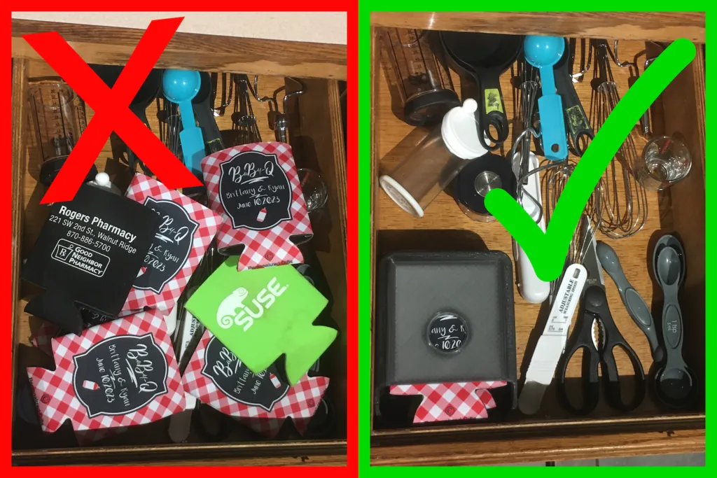 Giá đỡ koozie tổ chức 5-7 chai nước ngọt