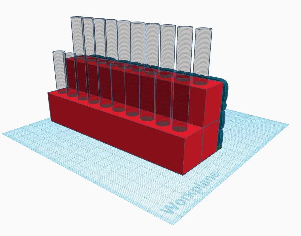 Giá đỡ cho các mẫu nước hoa mini du lịch