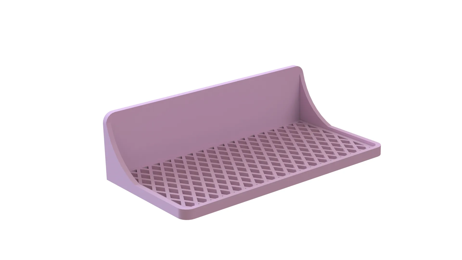 Giá treo tường hình chữ nhật kim cương