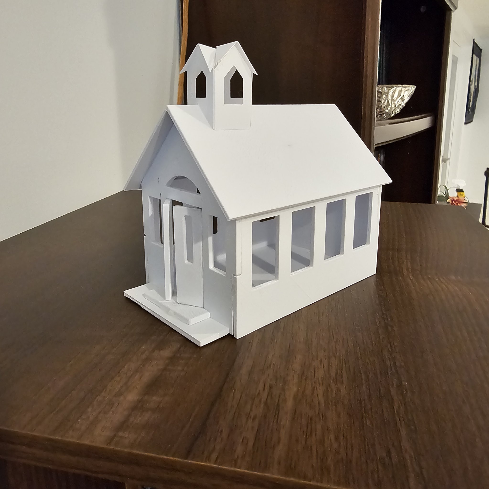 Nhà trường Greenleaf trong bộ công trình Giáng Sinh