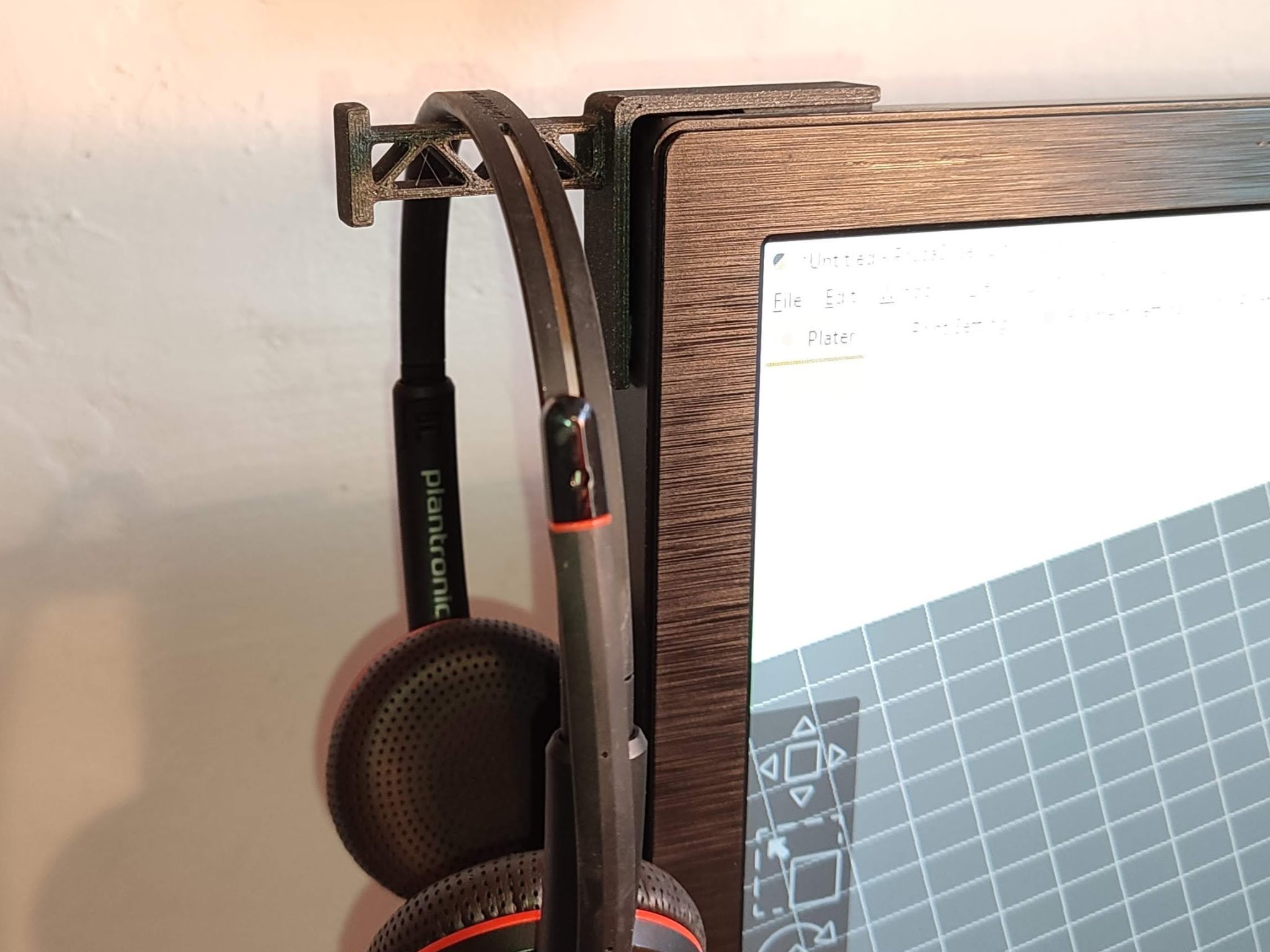 Giá đỡ tai nghe đa năng cho màn hình