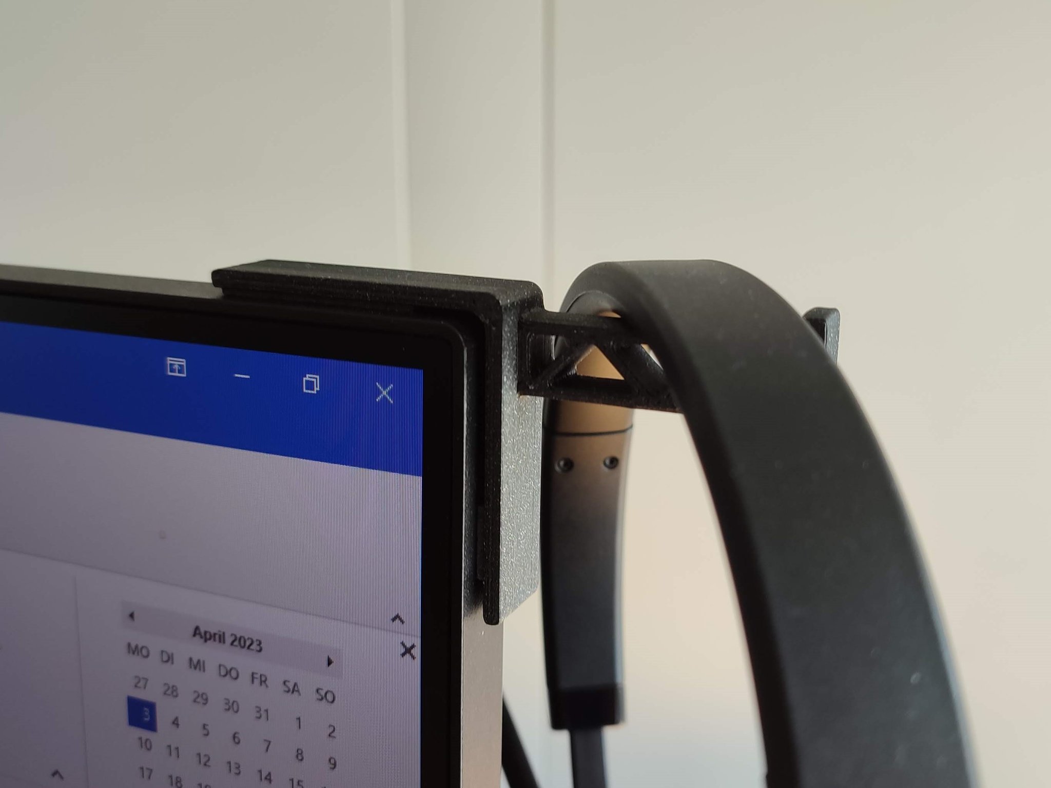 Giá đỡ tai nghe đa năng cho màn hình