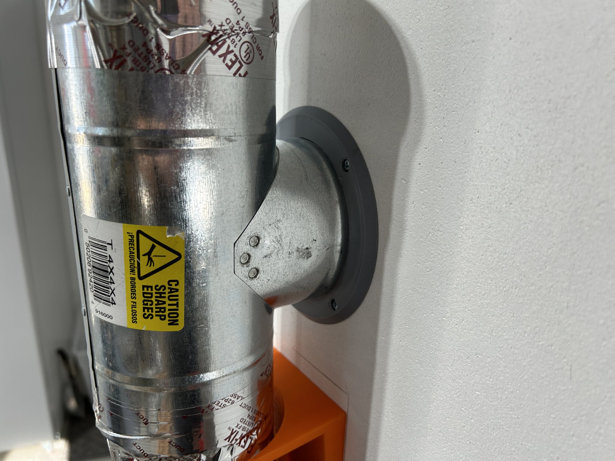 Nắp che ống dẫn khí 4 inch cải tiến cho tủ resin