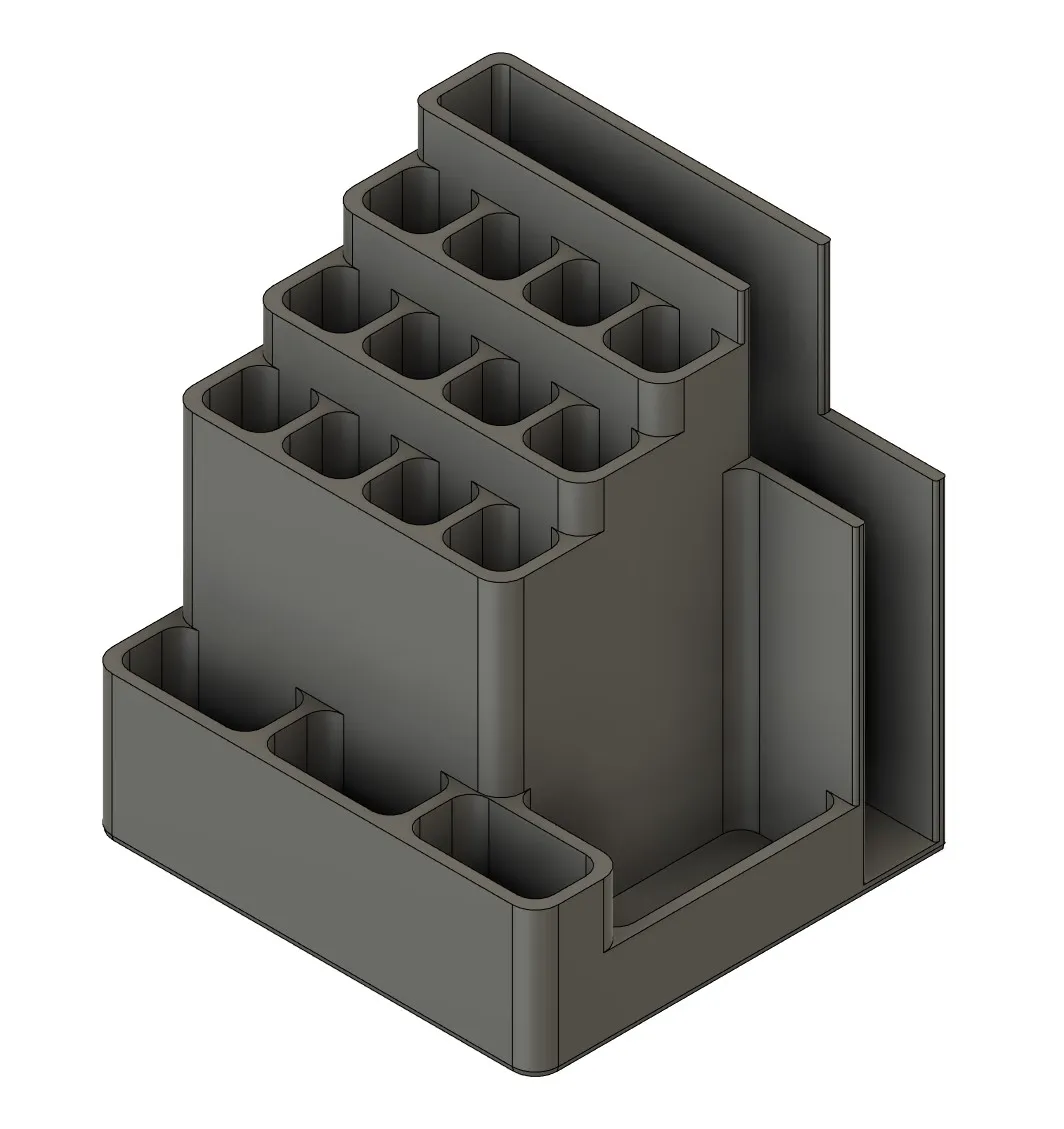 Giá đỡ bút 3 tầng cho bàn làm việc