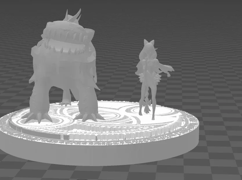 Chesire và Cereza khám phá rừng tiên trong Bayonetta