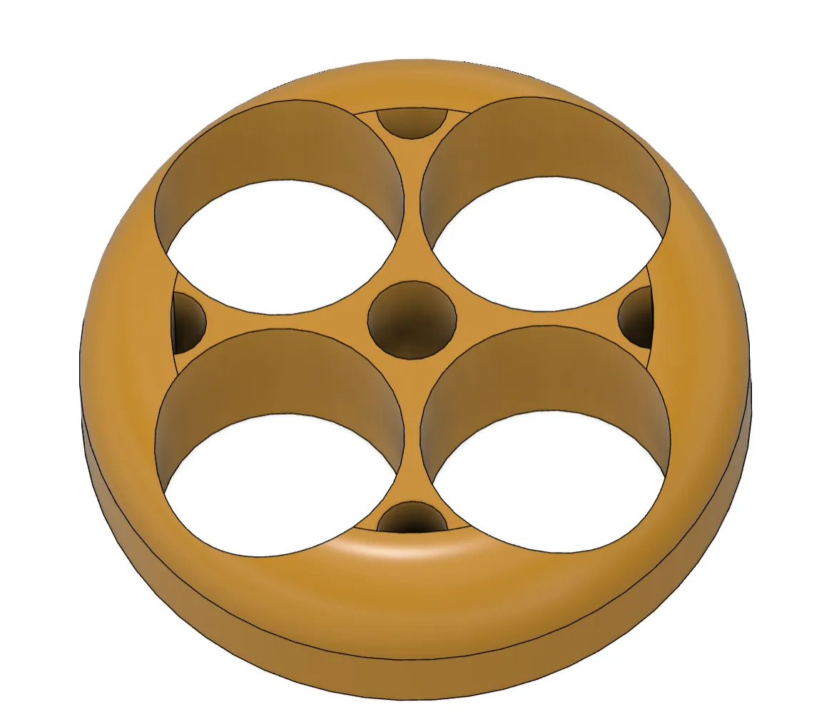 Giá đỡ pin 4 x 26650 cho vaping