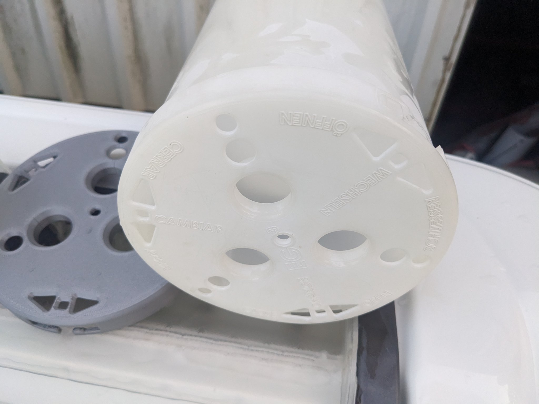 Thay thế nắp bộ lọc EGO3 cho hệ thống bể sục